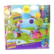 Mattel Polly Pocket Polly ve Arkadaşları Yağmur Eğlencesi Oyun Seti DHY82