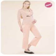 Chezmam 4735 Puantiyeli  Emzirme Pijama