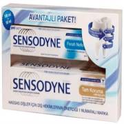 Sensodyne Avantajlı Paket - Tam Koruma ve Beyazlatıcı Diş Macunu 100 ml Ferah Nefes Diş Macunu 50 ml Hediye
