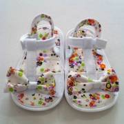 Funny 1630 Cute Bebek Sandaleti Beyaz No:3
