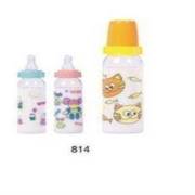 Wee Silikon Uçlu Desenli Polikarbonat Biberonlar