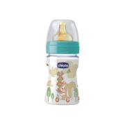 Chicco PP Biberon Kauçuk Emzikli 150 ml Normal Akış %0 BPA