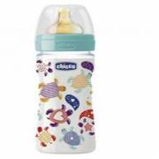 Chicco PP Biberon Kauçuk Emzikli 250 ml Akış Ayarlı %0 BPA