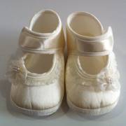 Funny 555 Fırfırlı Lastikli Patik Ekru No:3