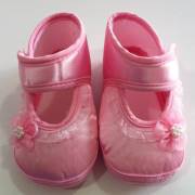 Funny 555 Fırfırlı Lastikli Patik Pembe No:1