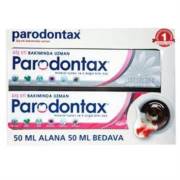 Parodontax Beyazlatıcı Diş Macunu + 50ml Florürlü Diş Macunu Hediyeli
