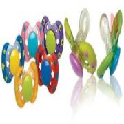 Nuby Yumuşak Kenarlı Emzik 6+Ay Yassı Uç
