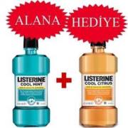 Listerine Cool Mint Gargara 250 ml-Listerine Cool Cıtrus 250 ml Hediyel