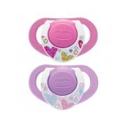 Chicco Physio Active  Silikon 12+Emzik 2