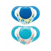 Chicco Physio  Active  Silikon 12+Emzik 2