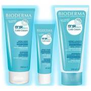 Bioderma Abcderm Cold Cream Body 200 ml & Abcderm Cold Cream Face 40 ml -Abcderm Cold Cream Cleanser 200 ml Hediye