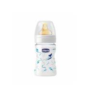 Chicco Desenli Cam Biberon Kauçuk 150 ml - Erkek