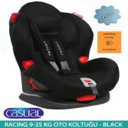 Casual Racing 9-25 Kg Oto Koltuğu - Black (Siyah)