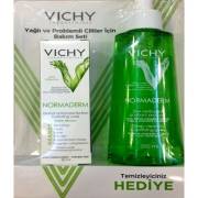 Vichy Normaderm Gündüz Bakım Kremi 50ml-Temizleme Jeli 200 ml  Hediye