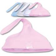 Sevi Bebe Üstten Bağlamalı Bebe Şapka - Pembe / 42