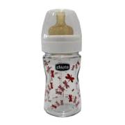 Chicco Desenli Cam Biberon Kauçuk 150 ml - Kız