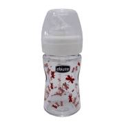 Chicco Desenli Cam Biberon Silikon 150 ml - Kız