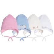 Sevi Bebe Kulaklı Tüllü Şapka - Pembe / 38