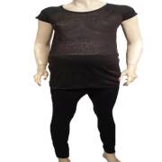 Charismom Fordham Top 100 Sıyah L