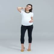 Charismom Whitney Pantolon 100 Siyah XS