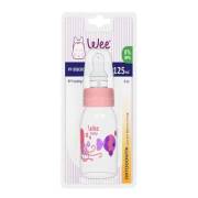 Wee Damaklı Silikon Emzikli PP Biberon 125 ml