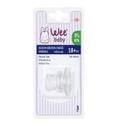 Wee 127 Silikon Damaklı Biberon Emziği 18+ Ay / Yoğun Akış