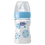 Chicco Desenli PP Biberon Silikon 150 ml - Erkek