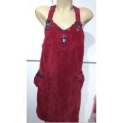 Hell Klar Askılı Kadife Elbise 44 beden