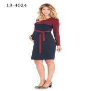 Hell Klar Krep Kuşaklı Elbise