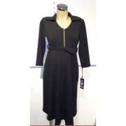 Hell Klar Krep Fermuarlı Elbise 38 beden