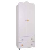 Babyhope 941-45 İki Kapılı Gardırop - Beyaz