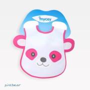 Mycey Hayvan Şekilli Önlük - Pink Bear