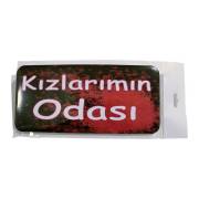 İlkim Kapı Yazısı - Kızlarımın Odası