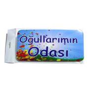 İlkim Kapı Yazısı - Oğullarımın Odası - Doğa