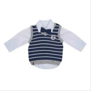 Nerd Pap,Göm.Süeter Tk İndigo 6-9 Ay