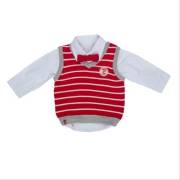 Nerd Pap,Göm.Süeter Tk Bordo 18-24 Ay