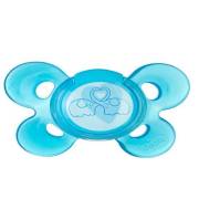 Chicco Physio Comfort Active Silikon 4+ Emzik Mavi