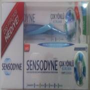 Sensodyne Çok Yönlü Koruma 75 ml Diş Macunu + Çok Yönlü Koruma Diş Fırçası
