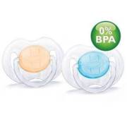 Philips Avent  Şeffaf Emzik 2`li ( 6 - 18 Ay ) - SCF170/62