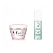 Vichy İdealia Bakım Kremi  Normal/Karma Ciltler 50 ml - Vichy Purete Thermal Köpük Temizleyici 150 ml Hediye