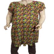 Hell Klar Boya Desen Elbise 40 Beden