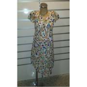 Hell Klar Ön Düğümeli Çiçek Desen Tunik 42 Beden