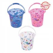 Sevi Bebe Desenli Şeffaf Kova - Şeffaf