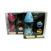 Suavinex Haute Couture Genis Agiz Biberon 270 Ml. Silikon Uç + Emzik Zinciri +  0-4 Ay Emzik  