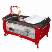 Kraft PBY08 Calipso Oyun Parkı / Park Yatak - Kırmızı Gri