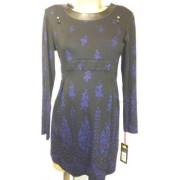 Hell Klar Deri Kombinli Siyah Hamile Tunik 42 Beden