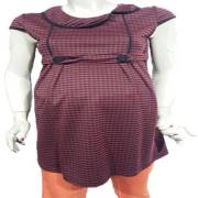 Hell Klar Çelik Elbise Bordo 38 Beden