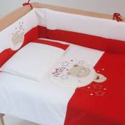 Miray Bebe Dreams Uyku Seti - Kırmızı  60*120