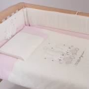 Miray Bebe Friends Uyku Seti - Pembe 60*120