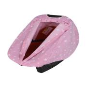 Sevi Bebe Ana Kucağı Örtüsü - Pembe Puanlı